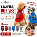 Breathable Dog Tank Basketball Vest